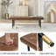 Banc rembourré en similicuir Makayla-1096098524