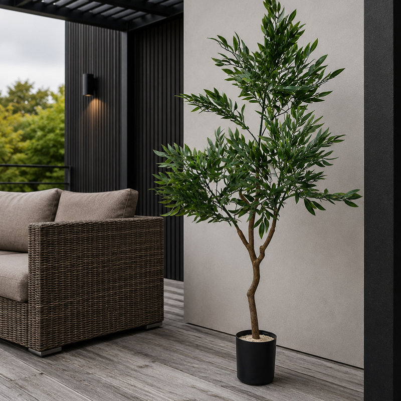 120cm Faux Tree in Pot Liner