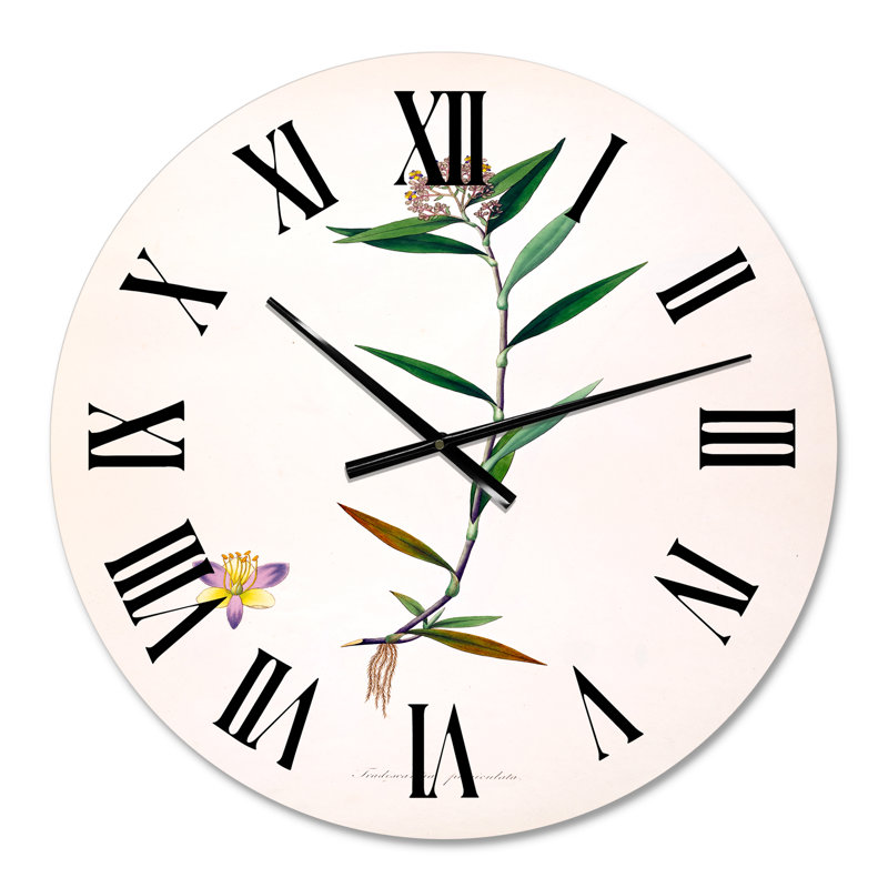 Vintage Botanicals XIX - horloge murale de ferme, Petit