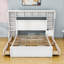 Grand lit avec armoire tout-en-un Philman, tablettes, 4 tiroirs et douilles Philman-1957256635