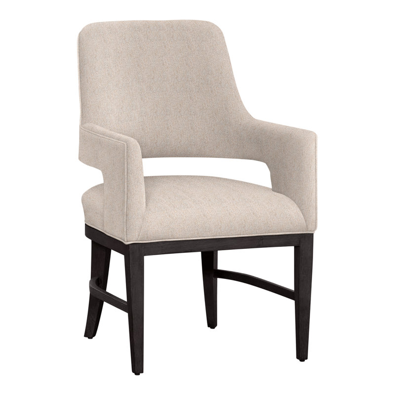 Chaise avec accoudoirs Josie, Gris anthracite, Perigold améliorer le stuc