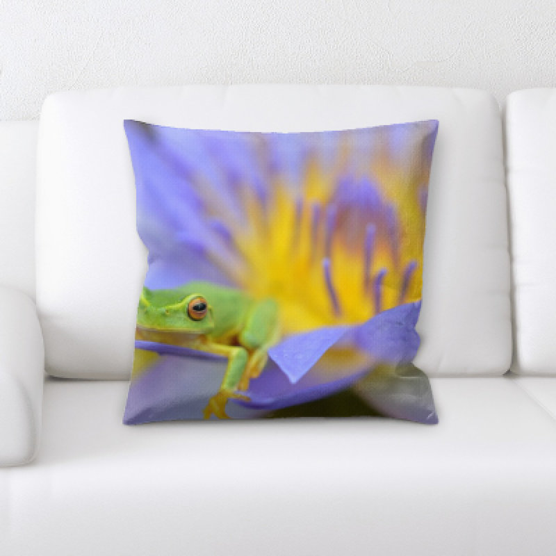 Microsuede Throw Pillow