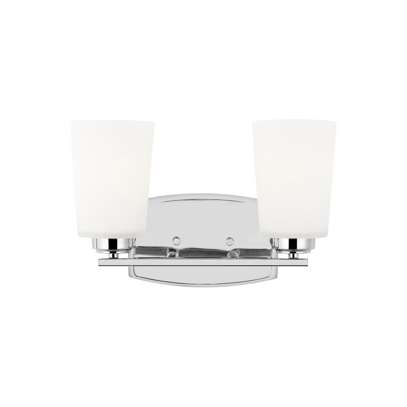 Franport Two Light Wall / Bath from Generation Lighting , Chrome, No
