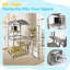 Grande maison pour chat 71 "