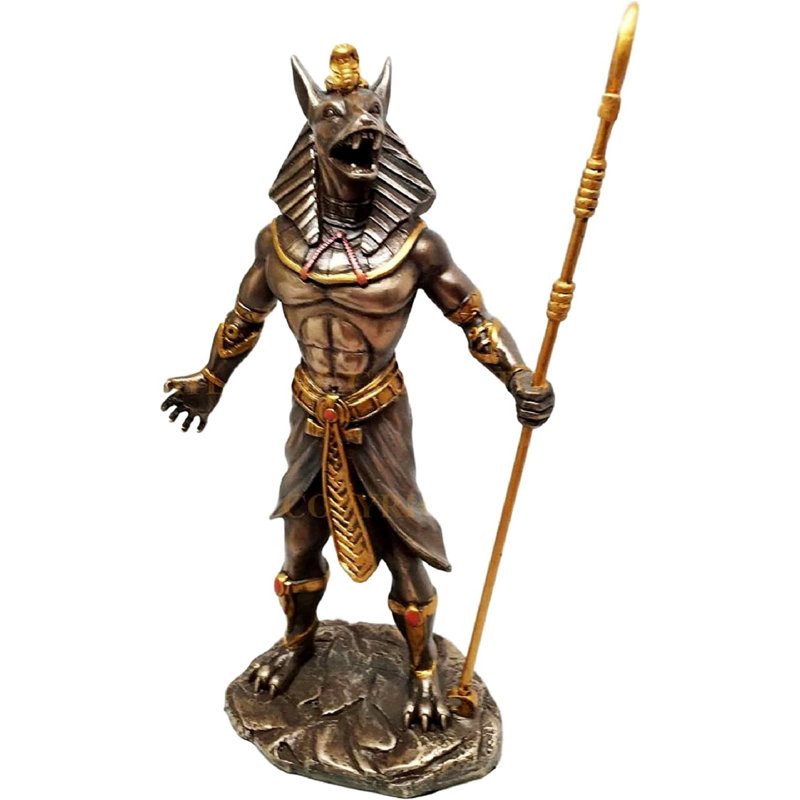 Figurine bronzée parisienne Anubis