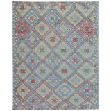 Wool Moroccan Area Rug in Ivory