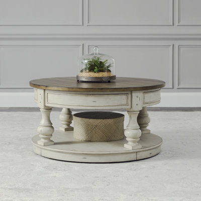 Hexham Round Cocktail Table w/ Storage