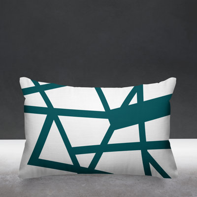 Shepherd Diamond Geometric Indoor/Outdoor Throw Pillow