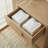 Lumo 3-Drawer Dresser with Wood Rounded Legs