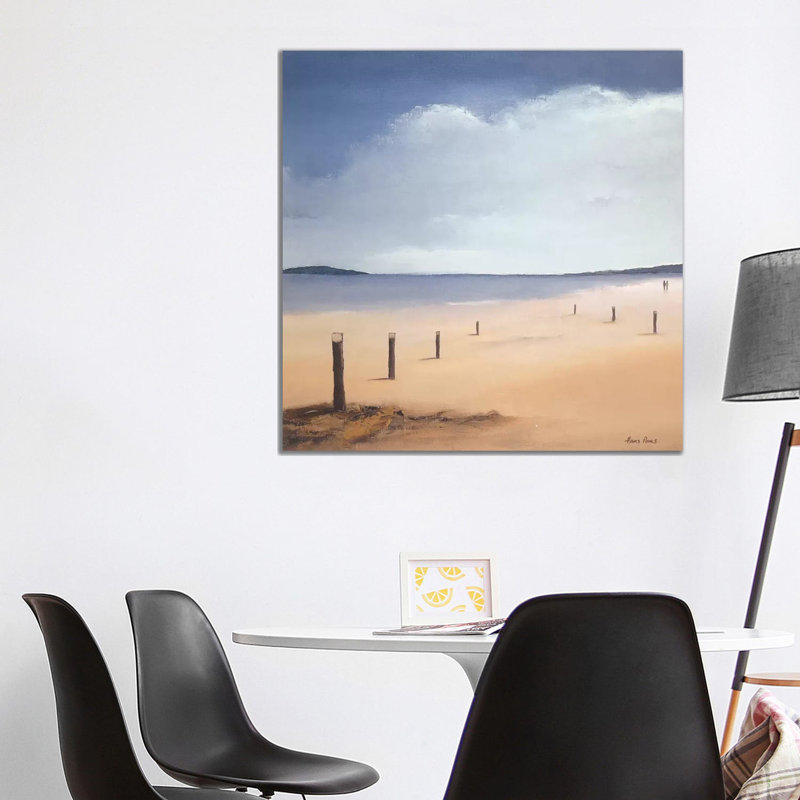Along The Beach II by Hans Paus - Wrapped Canvas Gallery-Wrapped Canvas Giclée, 93.98 cm H x 93.98 cm W x 3.175 cm D