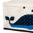 3 Sprouts  - Toy Chest Storage Box for Kids Playroom, Whale