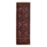 Hand Woven Cotton and Wool Oriental Area Rug