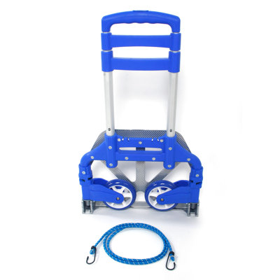 Chariot pliable portatif en aluminium pliable