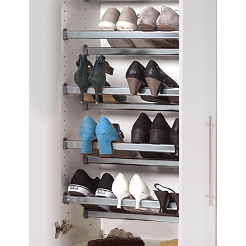 Pisa 32 Pair Shoe Storage Cabinet, White