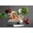 Rhodesian Ridgeback Christmas Cookies Glass Cutting Board