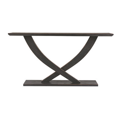 Lyndel 57.25'' Solid Wood Console Table