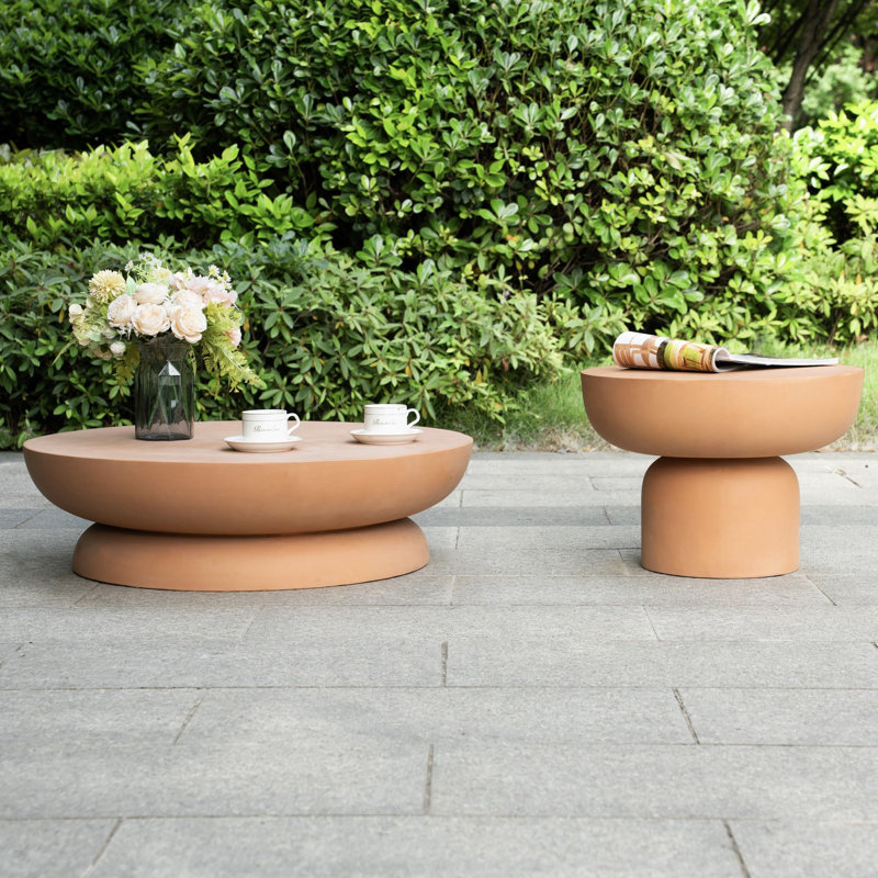 2 Piece Living Room Coffee Table Set