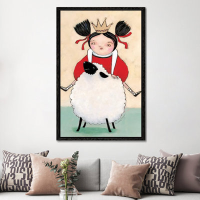 Ewe Ride by Teresa Kogut - Painting on Canvas