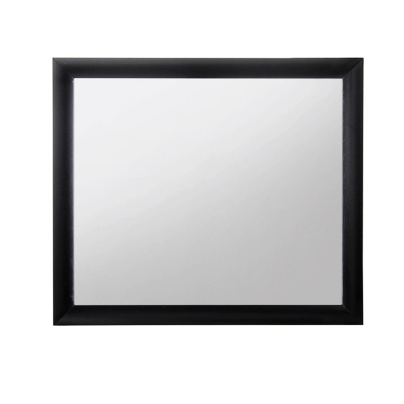 Miroir rectangulaire avec cadre, élégant miroir décoratif pour la maison