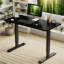 Bureau électrique à hauteur ajustable électrique avec préréglages de mémoire et charge rapide pour la productivité du bureau à domicile (BUREAU NON FAUTEUIL)