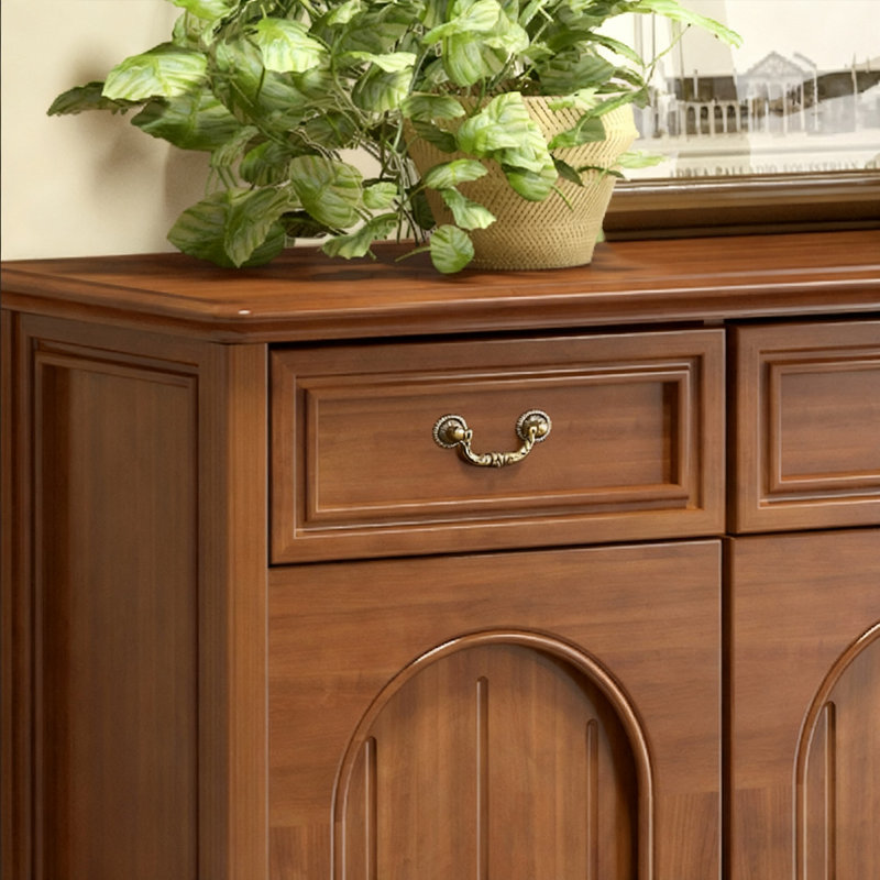 Walnut Solid Wood Shoe Storage Bench