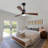 48 Inch Wood Ceiling Fan With 3 Solid Wood Blades Remote Control Reversible DC Motor For Living Room-706855373-706855362