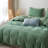 100% Waffle Weave Cotton Duvet Cover Set-135266599-135266601