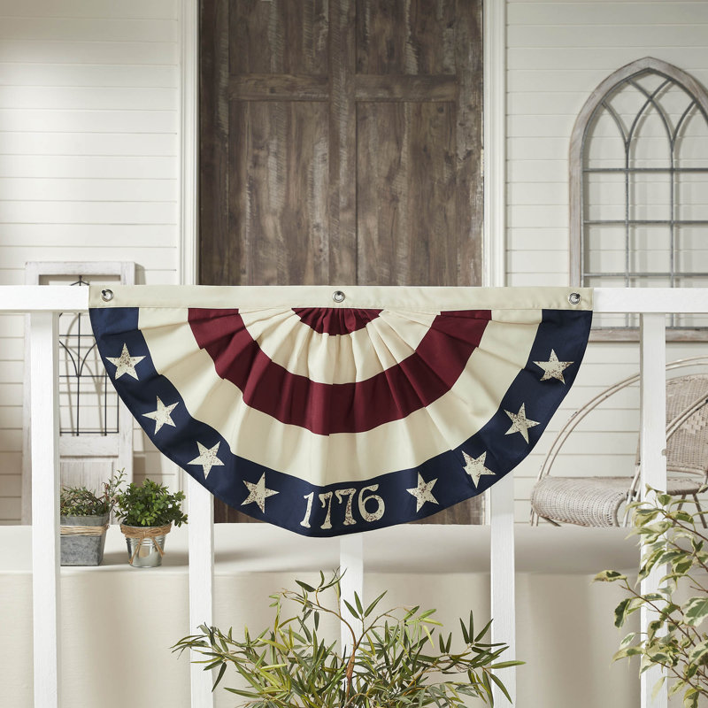 Drapeau de mon pays 1776 My Country, H 18 po x l 36 po x P 0,1 po