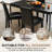 18.9'' H Upholstered Solid Wood Parsons Dining Chairs-1956769158