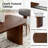 Javier 63W Modern Invisible Stretch Panel Dining Table with  Arc Cylindrical Legs-861976352