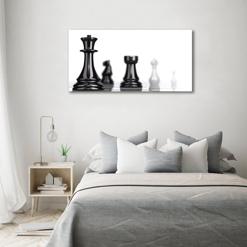 Chess Piece - Wrapped Canvas Print