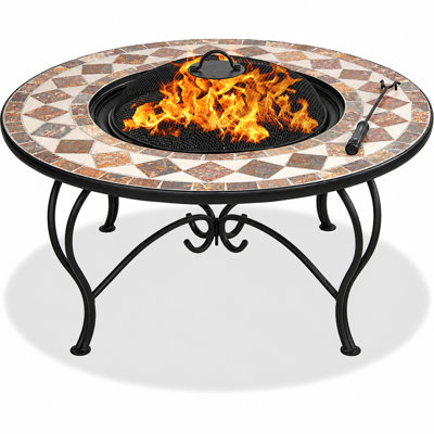 Paniagua 42Cm x 80Cm Iron Outdoor Fire Pit