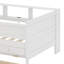 Lit de jour avec tiroirs et lit gigogne, tablettes et tables, station de charge USB-2116340711