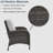 Wicker Outdoor Lounge Chair-444438798