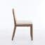 Chaise d'appoint rembourrée en bois massif-1966563596