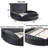 Mirna Upholstered Velvet Round Storage bed with Wingbacks-1133318859-1133318861