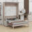 Murphy Bed With Sofa And LED