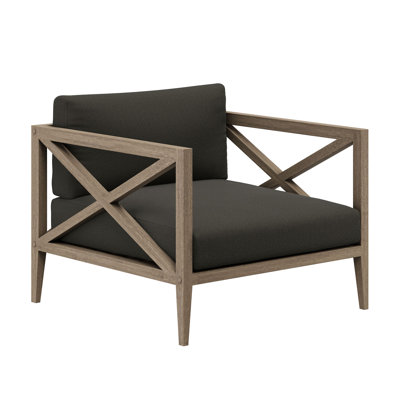 Fauteuil d'extérieur en teck Northlake
