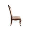 Chaise d'appoint rembourrée en cerisier Constantine
