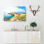Sea View From Malta Painting - Wrapped Canvas-56654671