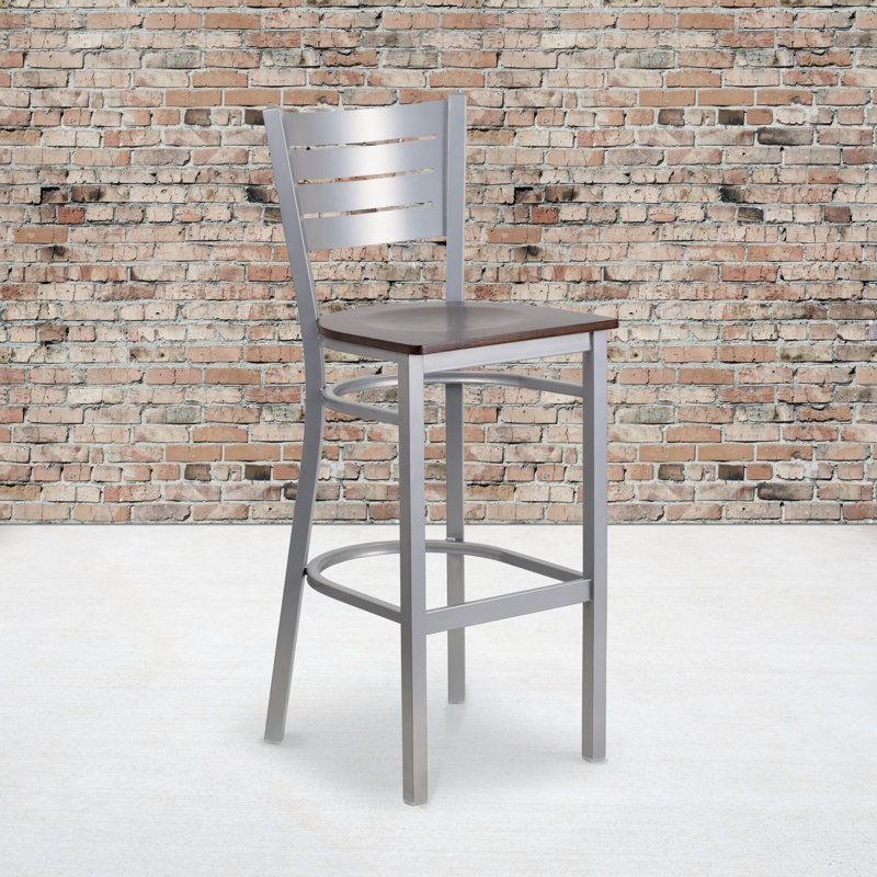 Tabouret de bar Elkton, Noyers, 1