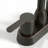 Centerset Double Handle Bathroom Faucet with Swivel Spout(Set of 2)-128613742