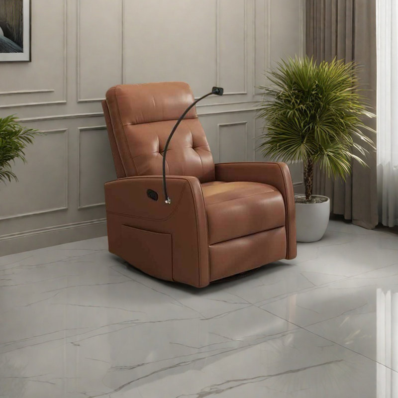 Ergonomically comfortable recliner, Brown