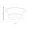Dartmore 2 - Light Flush Mount-694528602