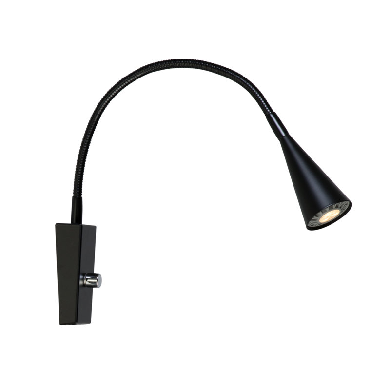Ledro Plug-in Spotlight, Black