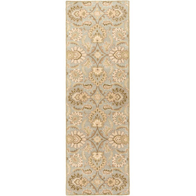 Arden Handmade Wool Beige Rug