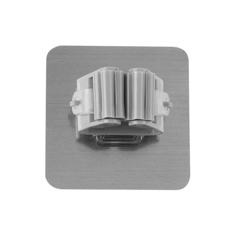 No Hole Mop Hooks Paste, Gris