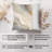 Abstract Gray Gold Marble Geode Modern-99958100