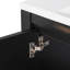 36" Retro Espresso Bathroom Vanity Combo Cabinet