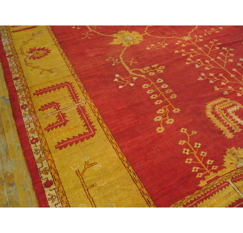Tapis turc Oushak